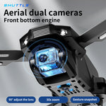 H31 Foldable VR Drone With 360 Flip Camera Adjustable HD Optics Altitude Control Dual Batteries 8-10 Min Flight Bundle Drone Ads Rc Plane