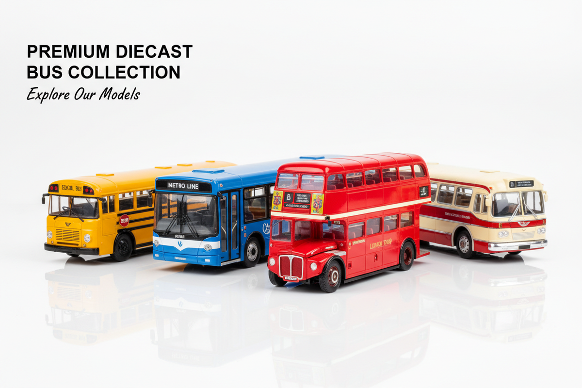 Diecast Buses Collection
